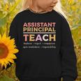 Assistant Principal Back To School Appreciation Principals Graphic Toddler Sweatshirt Assistant Principal Back To School Appreciation Principals Graphic Toddler Sweatshirt
