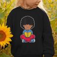 Back To School Afro African American Boy Student Graphic Toddler Sweatshirt Back To School Afro African American Boy Student Graphic Toddler Sweatshirt