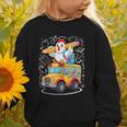 Back To School Chicken School Bus 100 Days Of School Graphic Toddler Sweatshirt Back To School Chicken School Bus 100 Days Of School Graphic Toddler Sweatshirt
