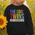 Back To School Cool Twins Just Showed Up Kid Boy Teen Twin Graphic Toddler Sweatshirt Back To School Cool Twins Just Showed Up Kid Boy Teen Twin Graphic Toddler Sweatshirt