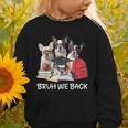 Back To School Cute French Bulldog Puppy Dogs Lovers Graphic Toddler Sweatshirt Back To School Cute French Bulldog Puppy Dogs Lovers Graphic Toddler Sweatshirt