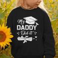 Back To School My Daddy Did It Graduation Proud Dad Graduated Small Graphic Toddler Sweatshirt Back To School My Daddy Did It Graduation Proud Dad Graduated Small Graphic Toddler Sweatshirt