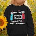 Back To School Game Over 2nd Grade Gamer Kids Boys Graphic Toddler Sweatshirt Back To School Game Over 2nd Grade Gamer Kids Boys Graphic Toddler Sweatshirt