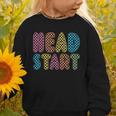 Back To School Head Start First Day Men Women Kid Checkered Graphic Toddler Sweatshirt Back To School Head Start First Day Men Women Kid Checkered Graphic Toddler Sweatshirt