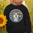 Back To School Icelandic Sheepdog Dog Boy Girls Student Kids Graphic Toddler Sweatshirt