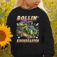 Back To School Kindergarten Dinosaur First Day Of School Boy Graphic Toddler Sweatshirt Back To School Kindergarten Dinosaur First Day Of School Boy Graphic Toddler Sweatshirt
