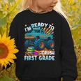 Back To School Ready To Crush 1st Grade Monster Truck Boys Graphic Toddler Sweatshirt Back To School Ready To Crush 1st Grade Monster Truck Boys Graphic Toddler Sweatshirt