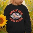 Back To School Rollin Into First Grade Girls Graphic Toddler Sweatshirt