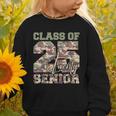 Back To School Senior 12th Grade Class Of 2025 Camouflage Graphic Toddler Sweatshirt