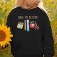 Back To School Shirt Apple Crayons Pencil Ruler Cute Graphic Graphic Toddler Sweatshirt Back To School Shirt Apple Crayons Pencil Ruler Cute Graphic Graphic Toddler Sweatshirt
