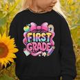 Back To School Team 1st Grade First Grade Graphic Toddler Sweatshirt Back To School Team 1st Grade First Grade Graphic Toddler Sweatshirt