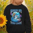 Back To School Third Grade Shark Graphic Toddler Sweatshirt Back To School Third Grade Shark Graphic Toddler Sweatshirt
