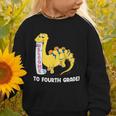Back To School Welcome To Fourth Grade Graphic Toddler Sweatshirt