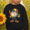 Baseball Ice Cream Drip Youth Back To School Baseball Stuff Graphic Toddler Sweatshirt Baseball Ice Cream Drip Youth Back To School Baseball Stuff Graphic Toddler Sweatshirt