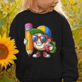 Baseball Lovers Pencil Back To School Kids Boys Girls Graphic Toddler Sweatshirt Baseball Lovers Pencil Back To School Kids Boys Girls Graphic Toddler Sweatshirt