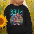 Boys Modern Bruh Big Foot Back To School Graphic Graphic Toddler Sweatshirt Boys Modern Bruh Big Foot Back To School Graphic Graphic Toddler Sweatshirt