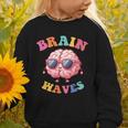 Brain Waves Last Day Of School Back To School Graphic Toddler Sweatshirt
