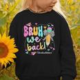Bruh We Back School Custodians Pencil Back To School Graphic Toddler Sweatshirt Bruh We Back School Custodians Pencil Back To School Graphic Toddler Sweatshirt