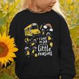 Bus Driver I Love My Job Little Reasons Back To School Graphic Toddler Sweatshirt