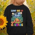 Camp Out In 2nd Grade Back To School For Camping Lover Graphic Toddler Sweatshirt Camp Out In 2nd Grade Back To School For Camping Lover Graphic Toddler Sweatshirt