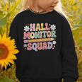 Campus School Hall Monitor Squad Patrol Back To School Graphic Toddler Sweatshirt Campus School Hall Monitor Squad Patrol Back To School Graphic Toddler Sweatshirt