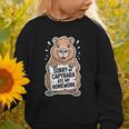 Capybara Ate My Homework Sorry Back To School Animal Graphic Toddler Sweatshirt