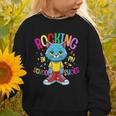 Cat Rocking I n My School Shoes Back To School Student Graphic Toddler Sweatshirt