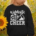Cheer Wildcats Back To School Spirit Graphic Toddler Sweatshirt