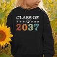 Class Of 2037 Grow With Me Back To School Pre-K 12th Grade Graphic Toddler Sweatshirt
