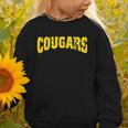 Cougars Back To School Spirit GY Graphic Toddler Sweatshirt Cougars Back To School Spirit GY Graphic Toddler Sweatshirt