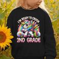 Crush 2nd Grade Girls Back To School Unicorn First Day Cute Graphic Toddler Sweatshirt Crush 2nd Grade Girls Back To School Unicorn First Day Cute Graphic Toddler Sweatshirt