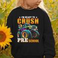 Crush Preschool Monster Truck Back To School Kids Boys Graphic Toddler Sweatshirt Crush Preschool Monster Truck Back To School Kids Boys Graphic Toddler Sweatshirt