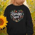 Cute Therapy Squad Physical Therapist Team Back To School Graphic Toddler Sweatshirt Cute Therapy Squad Physical Therapist Team Back To School Graphic Toddler Sweatshirt