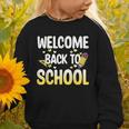 Cute Welcome Back To School 1st Day Back To School First Day Graphic Toddler Sweatshirt Cute Welcome Back To School 1st Day Back To School First Day Graphic Toddler Sweatshirt
