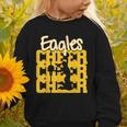 Eagles Cheer Back To School Cheerleading Spirit GY Graphic Toddler Sweatshirt Eagles Cheer Back To School Cheerleading Spirit GY Graphic Toddler Sweatshirt