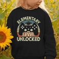 Elementary Level Unlocked Video Game Back To School Boys Graphic Toddler Sweatshirt Elementary Level Unlocked Video Game Back To School Boys Graphic Toddler Sweatshirt