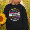 Family Engagement Specialist Appreciation Back To School Graphic Toddler Sweatshirt Family Engagement Specialist Appreciation Back To School Graphic Toddler Sweatshirt