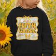 Fifth Grade Back To School Kids Girls Bow 5th Grade Groovy Graphic Toddler Sweatshirt