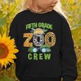Fifth Grade Zoo Crew Wild Animal Safari Back To School Graphic Toddler Sweatshirt Fifth Grade Zoo Crew Wild Animal Safari Back To School Graphic Toddler Sweatshirt