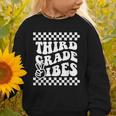 First Day Of Third Grade Vibes Girls Back To School Boys Graphic Toddler Sweatshirt First Day Of Third Grade Vibes Girls Back To School Boys Graphic Toddler Sweatshirt