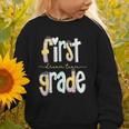 First Grade Dream Team Pencil Back To School Boys Girls Graphic Toddler Sweatshirt