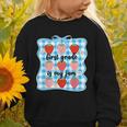 First Grade Is My Jam Strawberry 1st Grade Back To School Graphic Toddler Sweatshirt