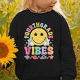 Fourth Grade Vibes Smile Face Back To School Boys Girls Kids Graphic Toddler Sweatshirt Fourth Grade Vibes Smile Face Back To School Boys Girls Kids Graphic Toddler Sweatshirt