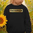 Freshman 9th Grade Back To School First Day Juneteenth Afro Graphic Toddler Sweatshirt