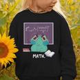 Frog Hates Math Kawaii Science Back To School Kids Graphic Toddler Sweatshirt Frog Hates Math Kawaii Science Back To School Kids Graphic Toddler Sweatshirt