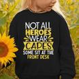 Front Office Desk Administrator Back To School Reception Graphic Toddler Sweatshirt Front Office Desk Administrator Back To School Reception Graphic Toddler Sweatshirt