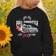 Full Throttle Into Third 3rd Grade Race Car Back To School Graphic Toddler Sweatshirt Full Throttle Into Third 3rd Grade Race Car Back To School Graphic Toddler Sweatshirt