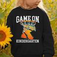 Game On Kindergarten Basketball Back To School Student Boys Graphic Toddler Sweatshirt