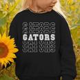 Gators High School Spirit Fan Team Back To School Graphic Toddler Sweatshirt Gators High School Spirit Fan Team Back To School Graphic Toddler Sweatshirt