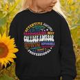 Groovy College Advisor Appreciation Week Back To School Graphic Toddler Sweatshirt Groovy College Advisor Appreciation Week Back To School Graphic Toddler Sweatshirt